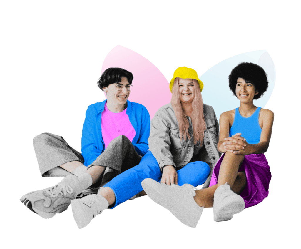 Teens-sitting